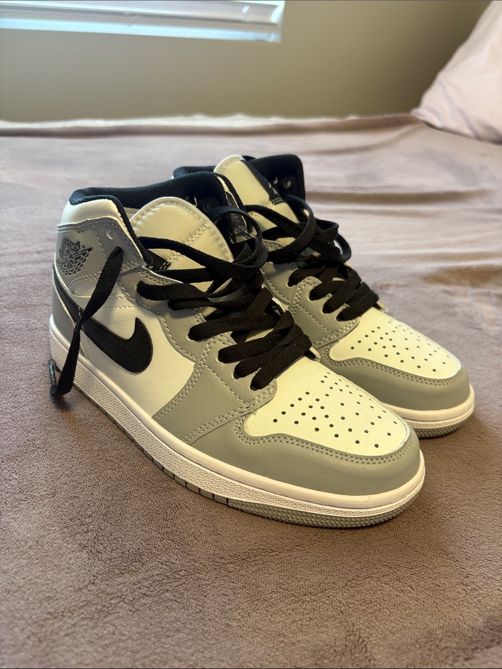 CLONE SHOES GREY MID RISE SIZE 5.5 MEN